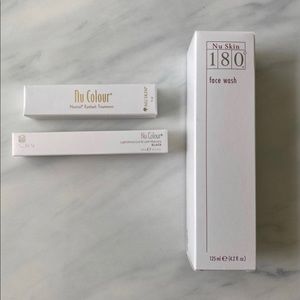 Nu Skin Set of 180 Face Wash, Eye Treatment and Mascara(black)